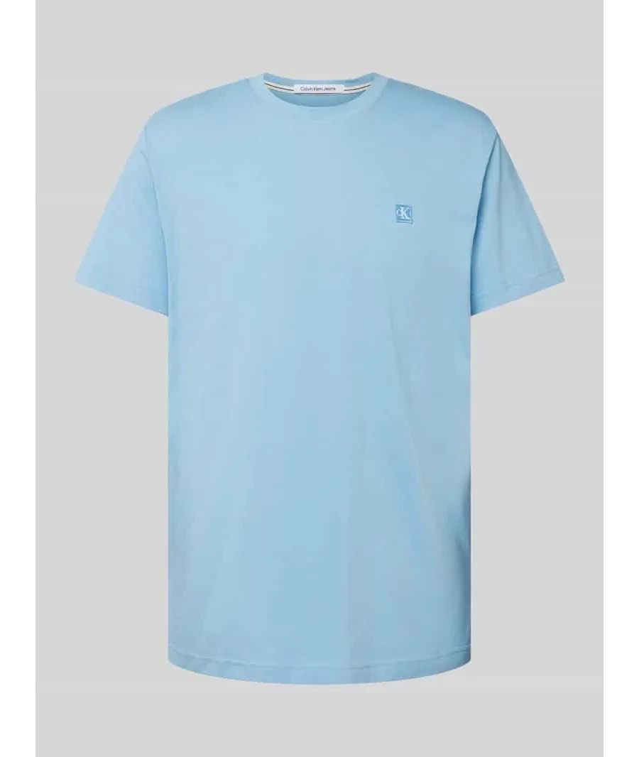 obrazek 1 T-shirt z naszywką z logo model ‘CK EMBRO’