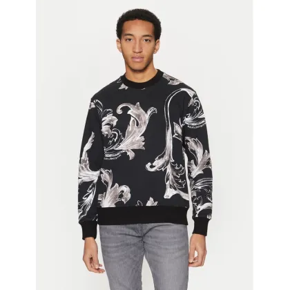 Zdjęcie Versace Jeans Couture Bluza 78GAI3R0 Czarny Regular Fit