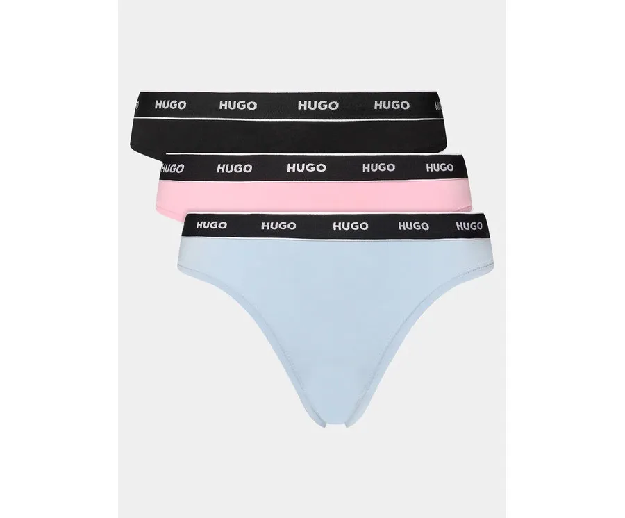 obrazek 1 Hugo Komplet 3 par fig klasycznych 50480157 Kolorowy HUGO