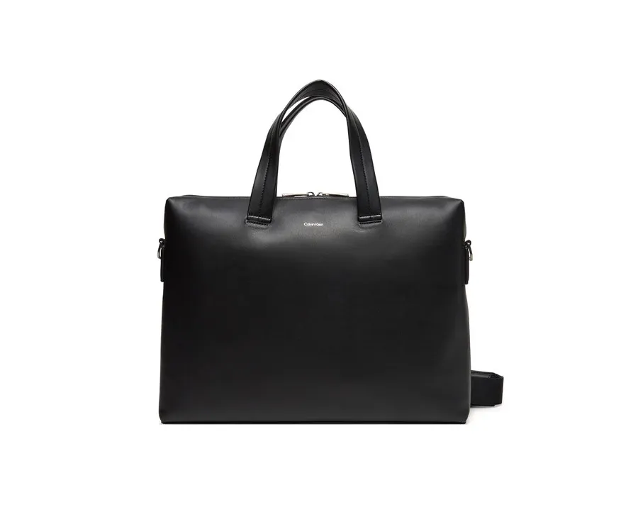 obrazek 1 Calvin Klein Torba na laptopa Ck Premium Leather Laptop Bag K50K512939 Czarny