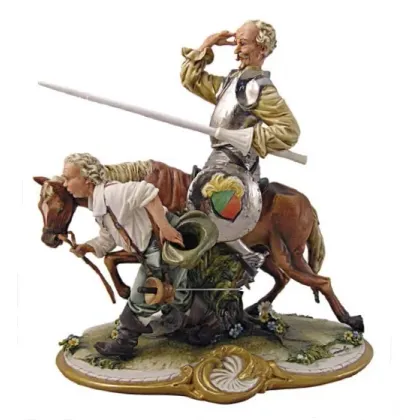 Zdjęcie Porcelanowa figurka Don Kichotta