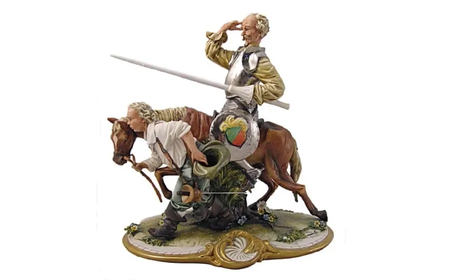 obrazek 1 Porcelanowa figurka Don Kichotta