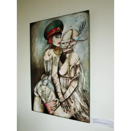 Zdjęcie 1940 - autorski obraz akrylowy Małgorzaty Bańkowskiej