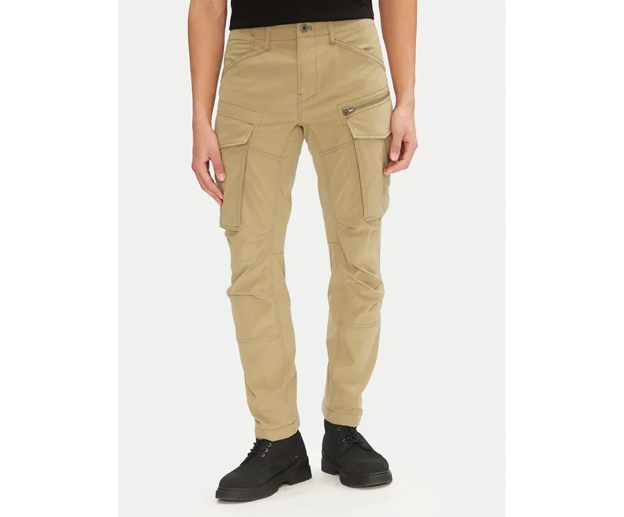 obrazek 1 G-Star Raw Spodnie materiałowe Rovic D02190-D909 6057 Khaki Regular Fit