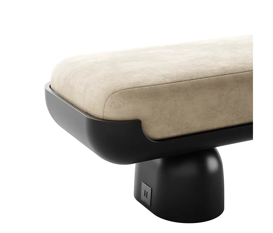 obrazek 2 Elegancka ławka w stylu art deco