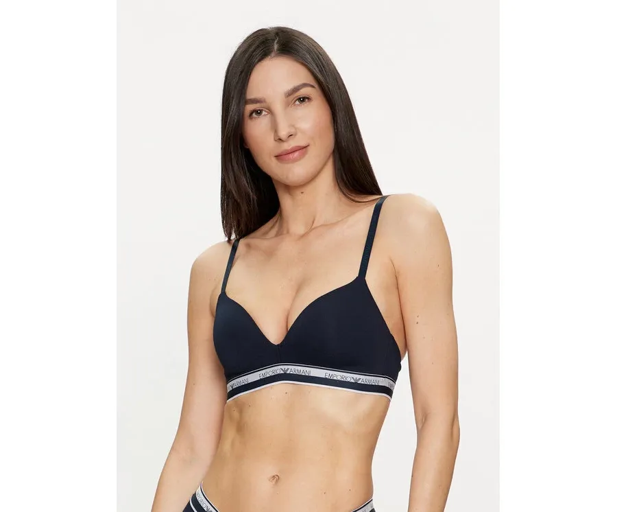 obrazek 1 Emporio Armani Underwear Biustonosz bezfiszbinowy 164410 4R227 00135 Granatowy