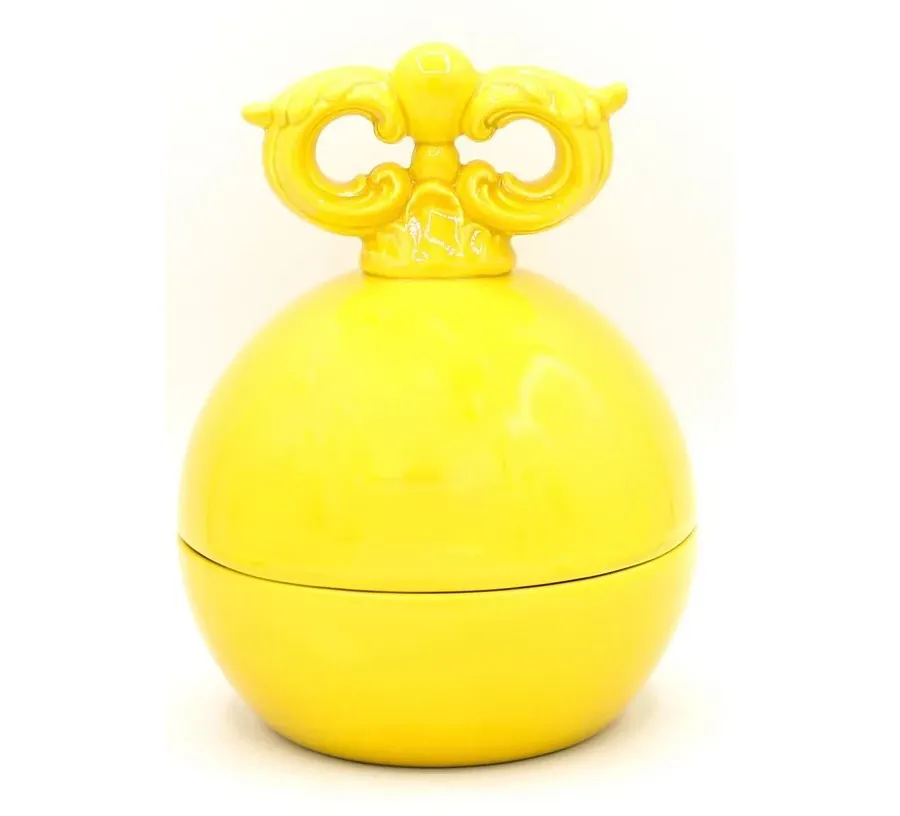 obrazek 4 Piękny pojemnik ceramiczny w stylu barokowym