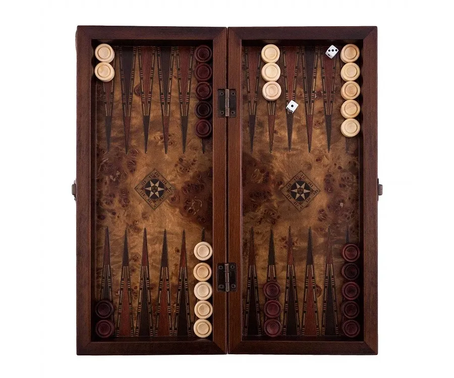 obrazek 2 Nowoczesny zestaw do gry w Backgammon - Helena Woodart