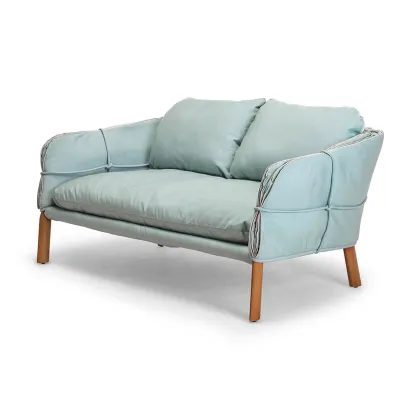 Zdjęcie Prestiżowa 2-osobowa kanapa do salonu firmy Kenneth Cobonpue