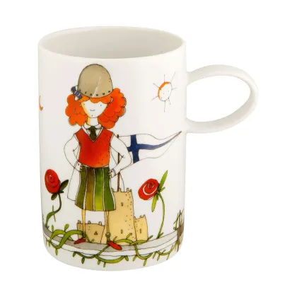 Picture Luxurious porcelain mug from the Vimaranes collection inspired by the European Capital of Culture 2012 - Guimarães - Vista Alegre