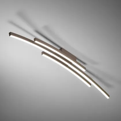 Zdjęcie Piaskowa lampa sufitowa, plafon Bow