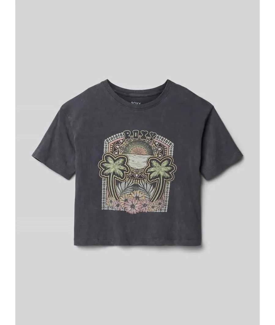 obrazek 1 T-shirt z okrągłym dekoltem model ‘SUN FOR ALL SEASONS’