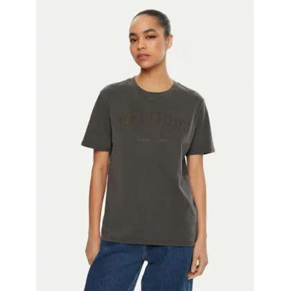 Zdjęcie Tommy Jeans T-Shirt Varsity DW0DW19444 Czarny Relaxed Fit