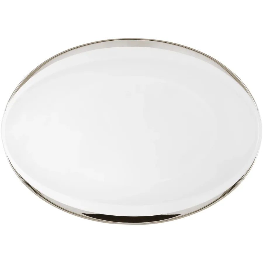 obrazek 1 Piękny owalny półmisek porcelanowy 40 cm - Porcel