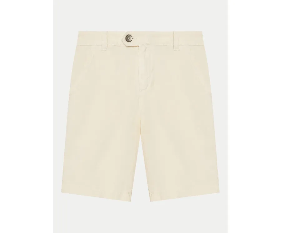 obrazek 1 Guess Szorty materiałowe L5GD09 WG5G0 Beżowy Regular Fit