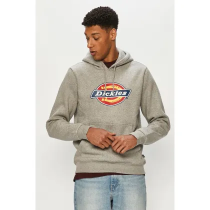 Zdjęcie Dickies Bluza męska kolor szary z kapturem z nadrukiem DK0A4XCBGYM-GREYMELANG