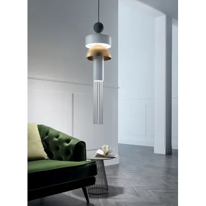 Zdjęcie Unikatowa lampa wisząca z Włoch