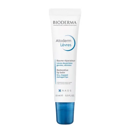 Zdjęcie Bioderma Atoderm Lip Balm Odżywczy i regenerujący balsam do ust 15 ml