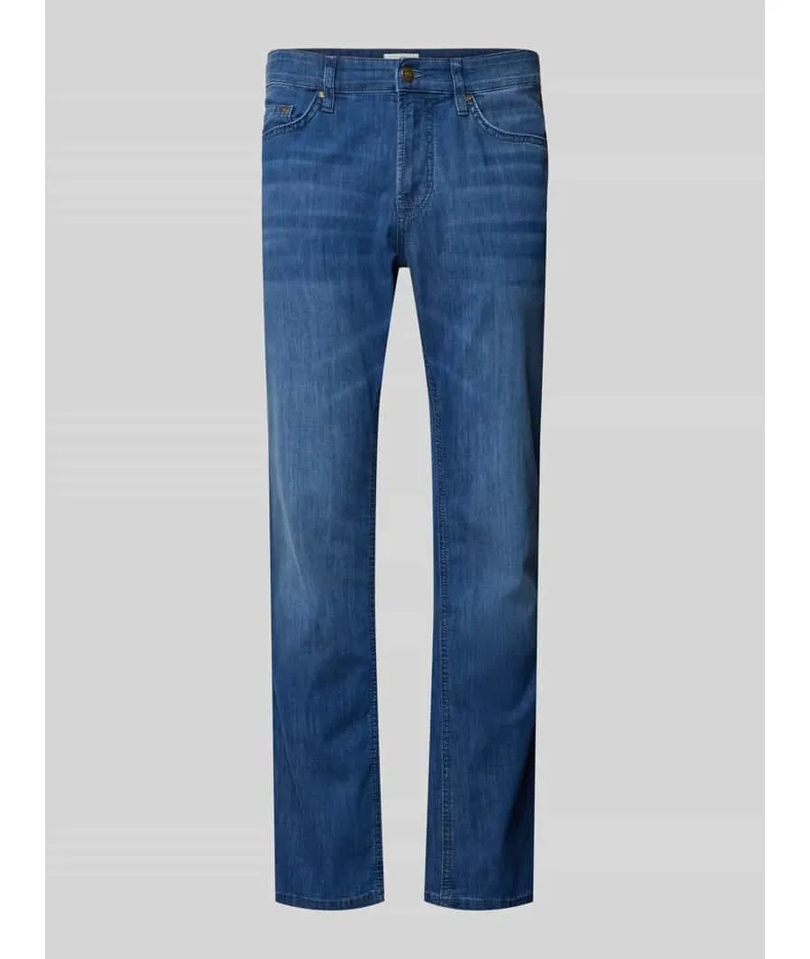 obrazek 1 Jeansy o kroju modern fit z 5 kieszeniami model ‘Mitch’