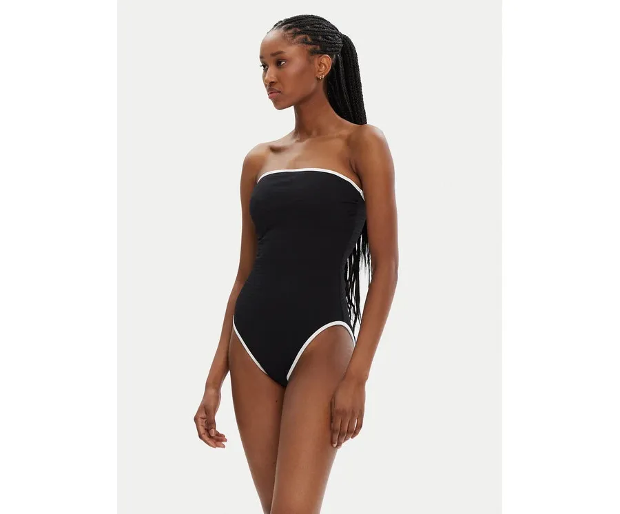 obrazek 1 Seafolly Strój kąpielowy Beach Bound 11126DD077 Czarny