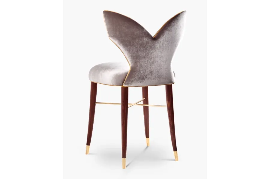 picture 4 Upholstered Hoolywood style chair - Ottiu