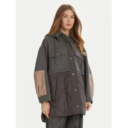 Zdjęcie Weekend Max Mara Kurtka przejściowa Ossola 2515481011 Szary Relaxed Fit