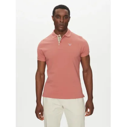 Zdjęcie Barbour Polo Tartan MML0012PI55 Różowy Regular Fit