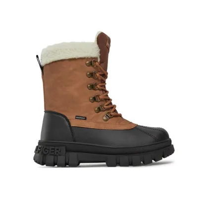 Zdjęcie Tommy Hilfiger Trzewiki T3B5-33161-0814582 S Brązowy