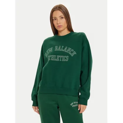 Zdjęcie New Balance Bluza WT43516 Zielony Relaxed Fit