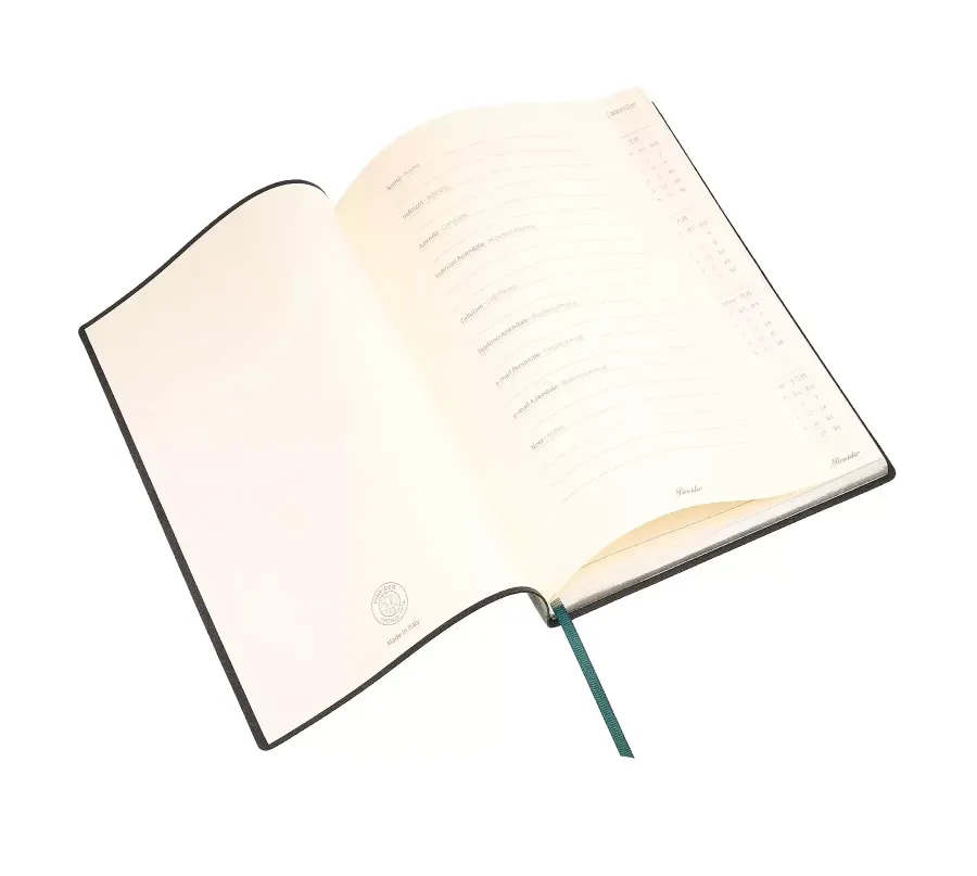obrazek 8 Stylowy notes włoskiego producenta wykonany ze skóry