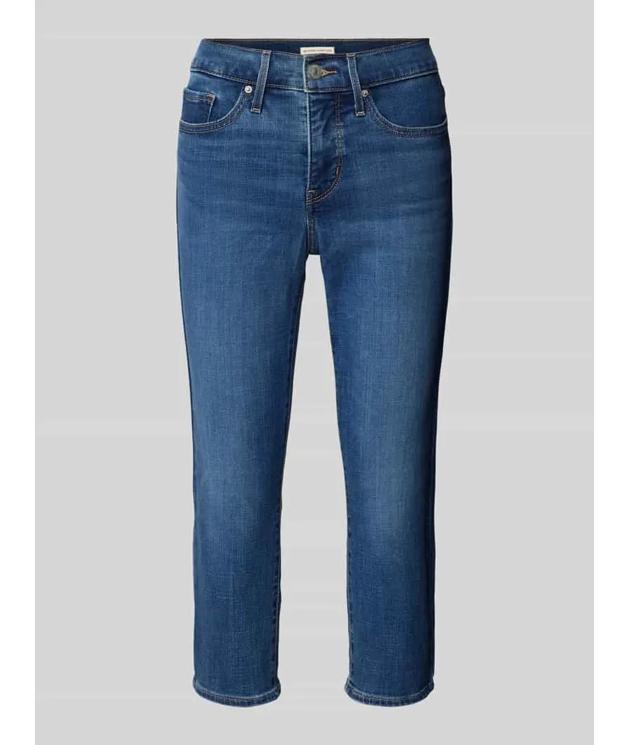 obrazek 1 Jeansy capri o kroju skinny fit z 5 kieszeniami model ‘311™’