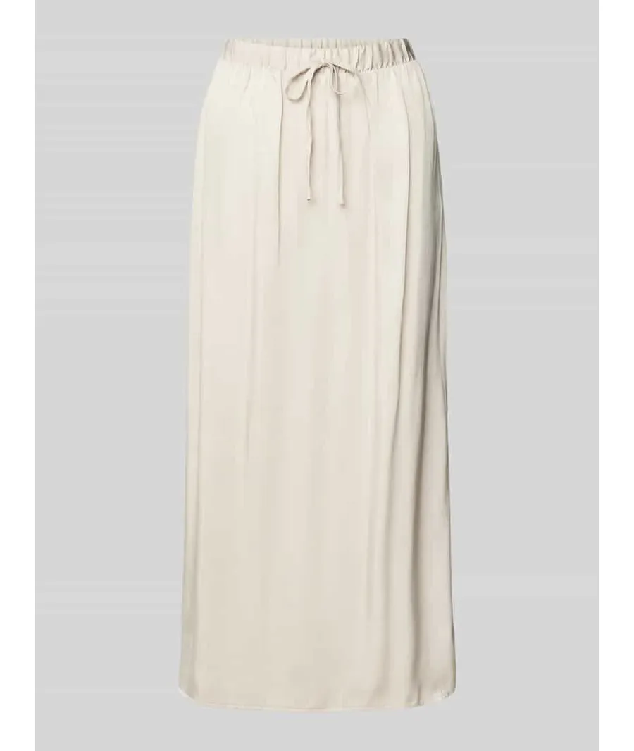 obrazek 1 Spódnica midi w jednolitym kolorze model ‘INA’