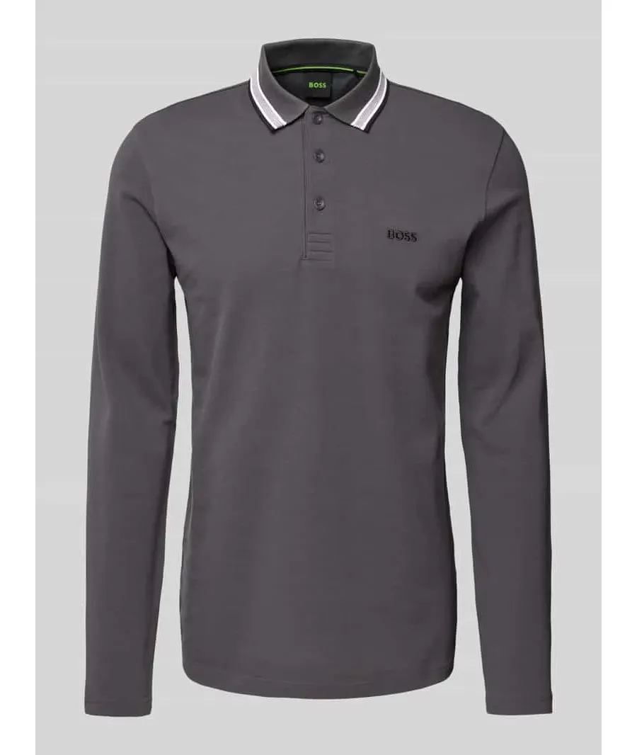 obrazek 1 Koszulka polo o kroju regular fit z wyhaftowanym logo model ‘Plisy’