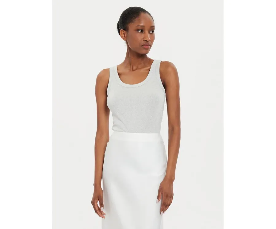 obrazek 1 ViCOLO Top UB0009 Srebrny Regular Fit