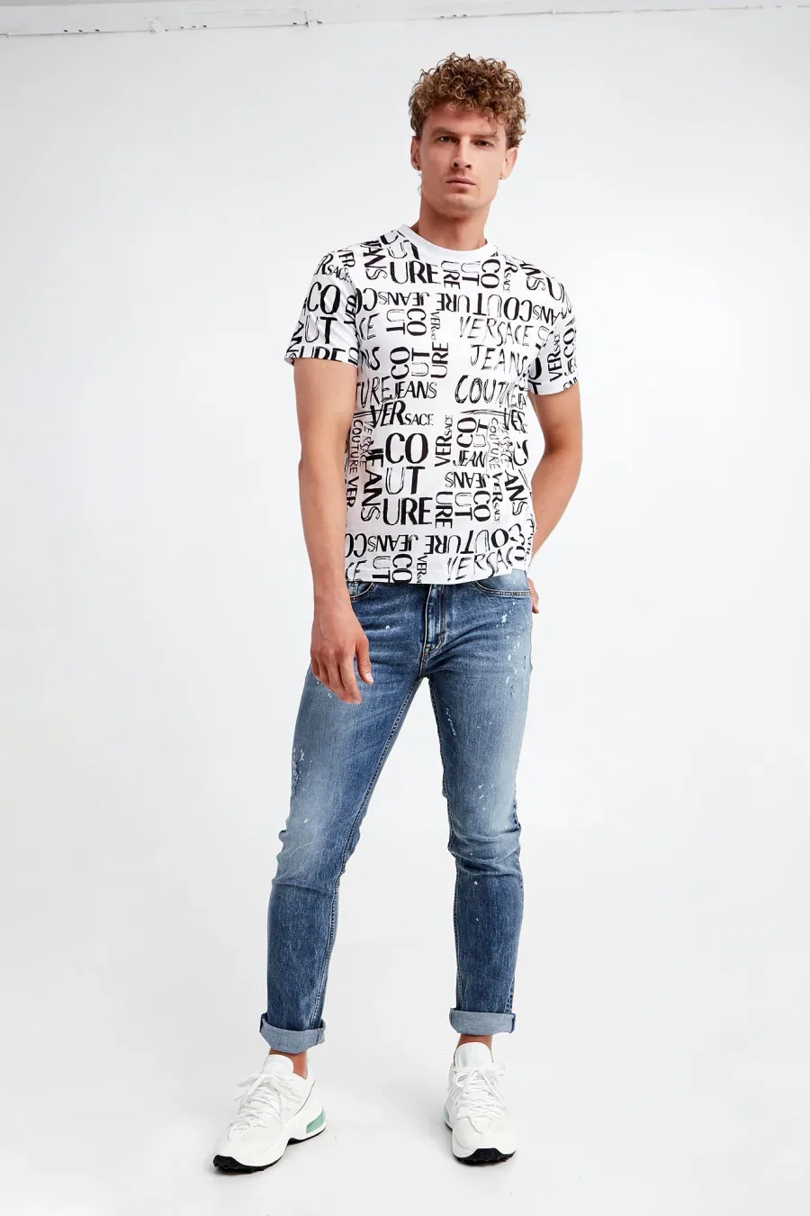 obrazek 1 T-shirt męski VERSACE JEANS COUTURE Versace Jeans Couture