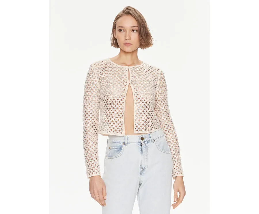obrazek 1 TWINSET Marynarka 241TP2442 Beżowy Regular Fit