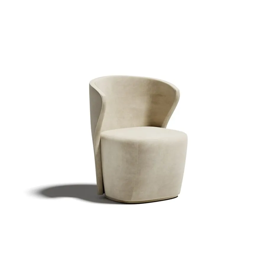 obrazek 1 Elegancki włoski fotel w stylu modernistycznym - do salonu