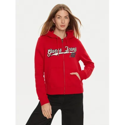Zdjęcie Guess Jeans Bluza W4BQ03 KC811 Czerwony Regular Fit