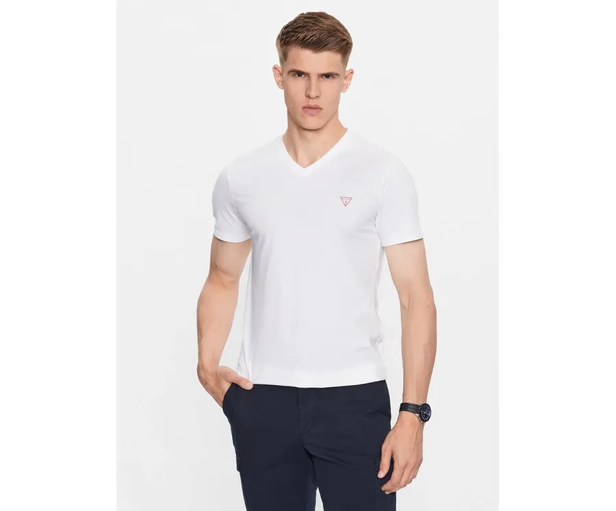 obrazek 1 Guess T-Shirt M2YI32 J1314 Biały Slim Fit