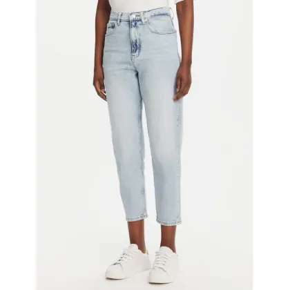 Zdjęcie Tommy Jeans Jeansy DW0DW20656 Niebieski Mom Fit