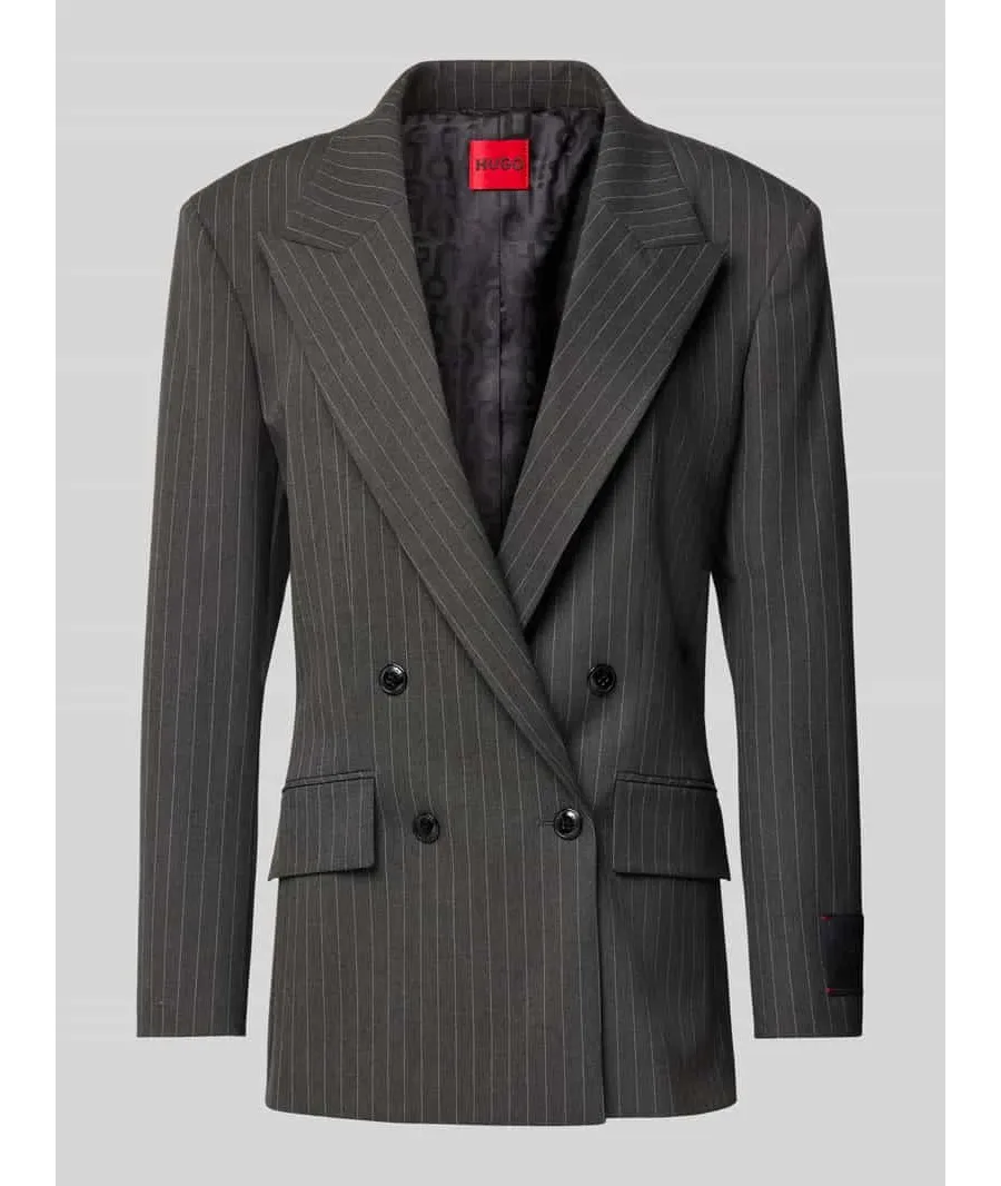 obrazek 1 HUGO Marynarka Azenia 50530987 Szary Regular Fit