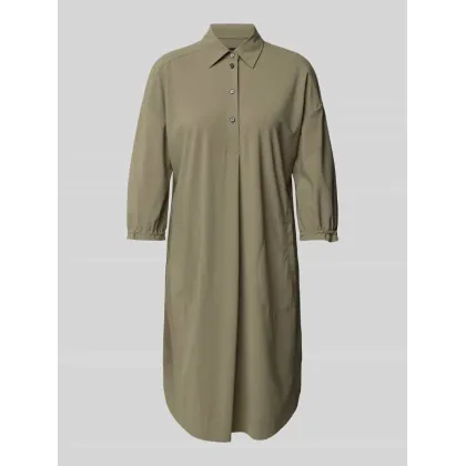 Zdjęcie Sukienka koszulowa o długości do kolan z rękawem o dł. 1/2