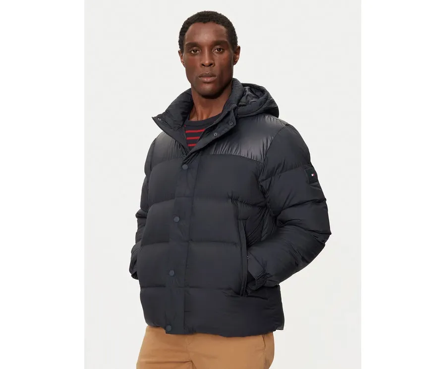 obrazek 1 Tommy Hilfiger Kurtka puchowa MW0MW36569 Granatowy Regular Fit