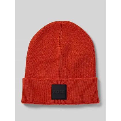 Zdjęcie Czapka beanie z detalem z logo model ‘Foxxy’