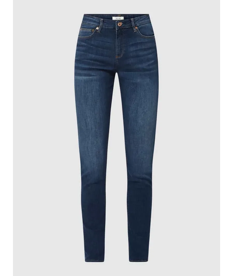 obrazek 1 Jeansy o kroju skinny fit z dodatkiem streczu model ‘Sadie’
