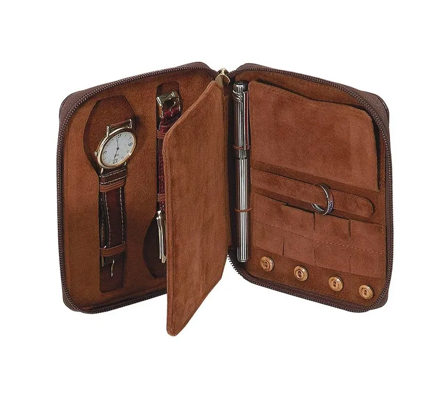 picture 1 An unusual watch box - natural leather - Absolute Breton