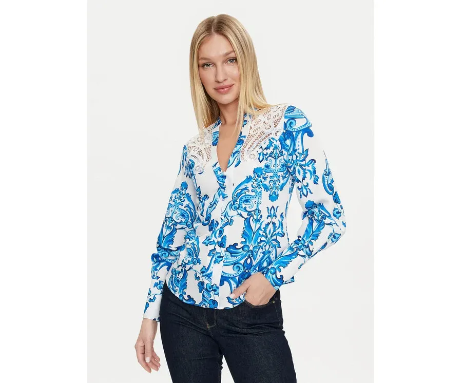 obrazek 1 Marciano Guess Bluzka 4GGH07 9708Z Kolorowy Regular Fit