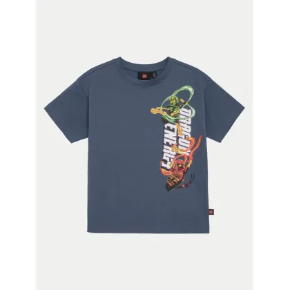 Zdjęcie LEGO T-Shirt Ninjago 12011428 Granatowy Regular Fit
