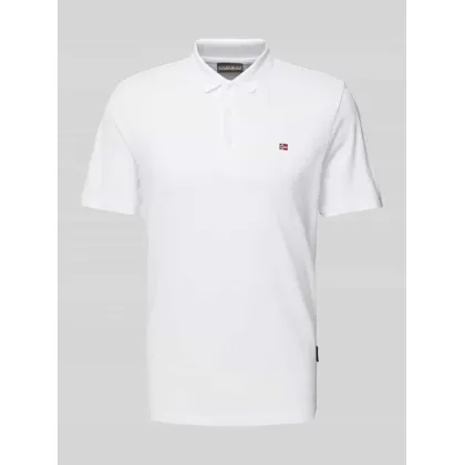 Zdjęcie Koszulka polo o kroju slim fit z wyhaftowanym logo model ‘EALIS’