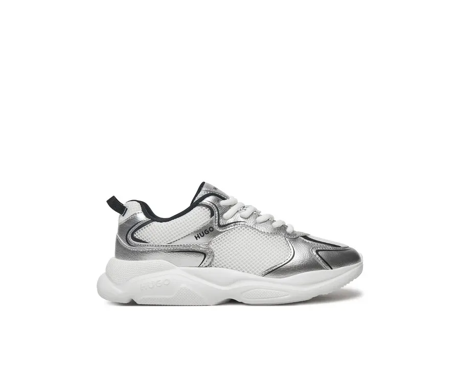 obrazek 1 HUGO Sneakersy Leon 50536308 Srebrny